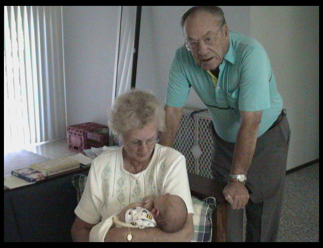 Great Grandmother Doris and Grandfather Ross 