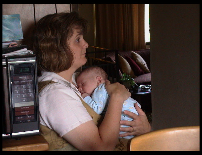 Aunt Kari and Logan 