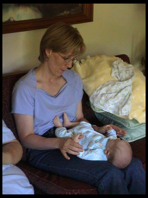 Aunt Marianne and Logan 