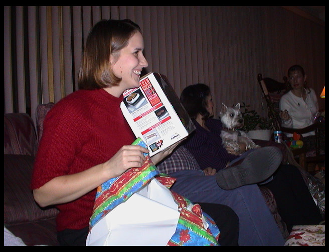 Heather got a new gift...her other one was stolen.