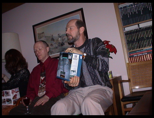 Now he is trying to show off what he has.