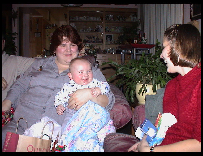 Mom and Logan and Anutie Heather.