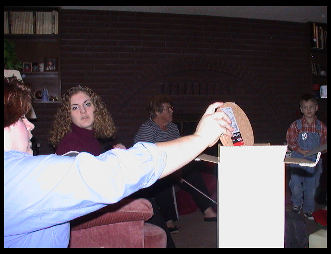 l to Rt:  Sandra, Jennifer, Grandma Trogdon, Kaleb.