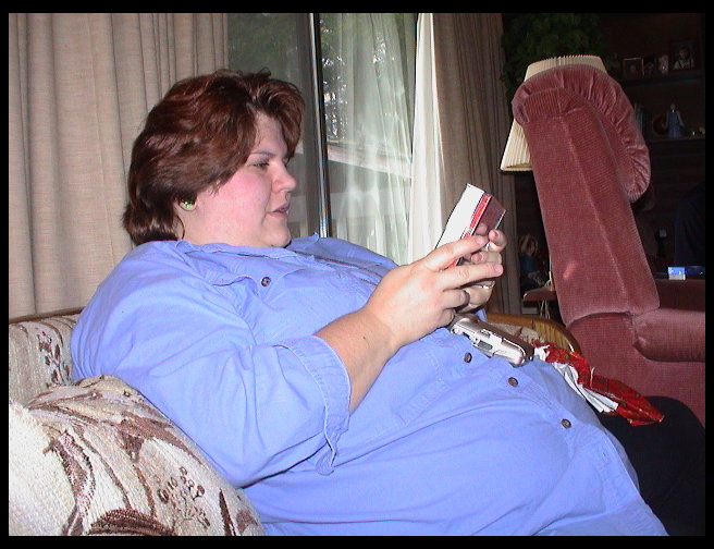 Still not a good picture, but at least it isn't blurry.