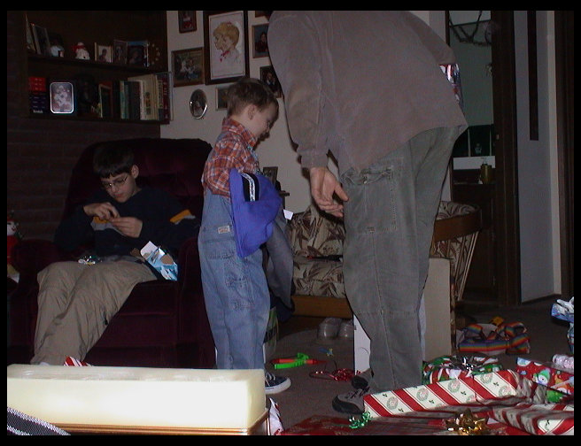 Looks like Uncle David helped him get one.