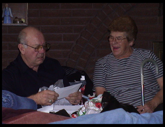 There is the gift certificate in hand.