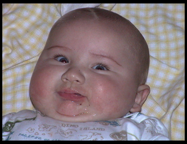 Who is that cute baby?