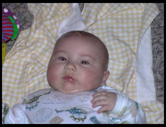 There is Logan still haning out.