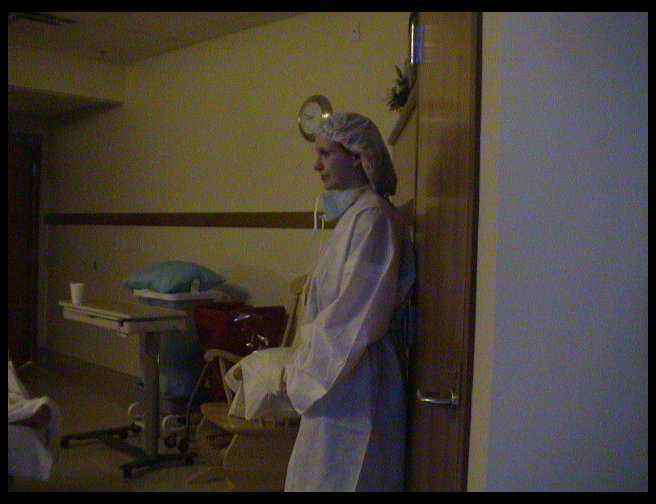 Kristi, just before surgery - July 22, 2000