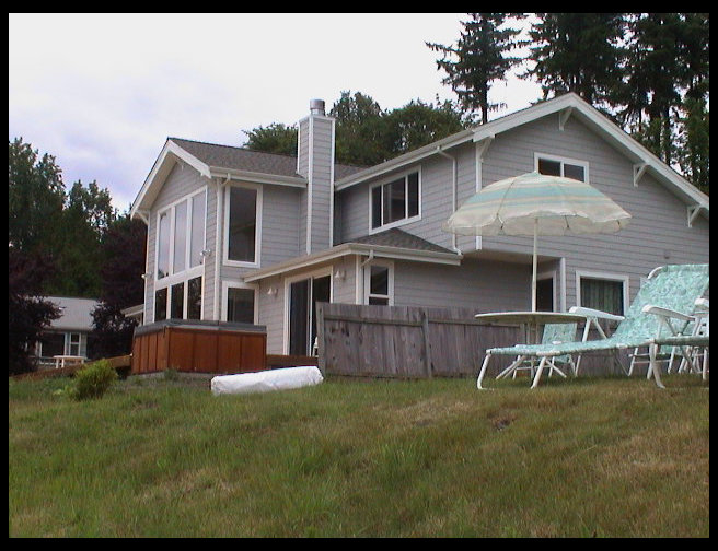 New house next door to Herb's house. 