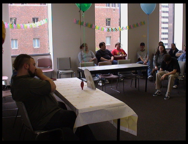 Conference room 5th floor for the work shower.