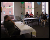 Conference room 5th floor for the work shower.