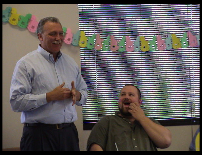 Peter Nickerson (our CEO at the time) and Timm.