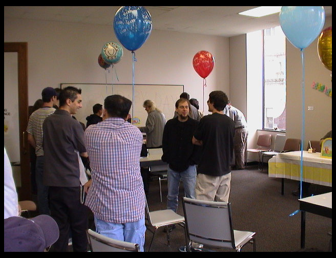 Another shot of all these people.