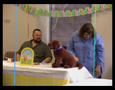 And look..it is Bess our company's mascot.