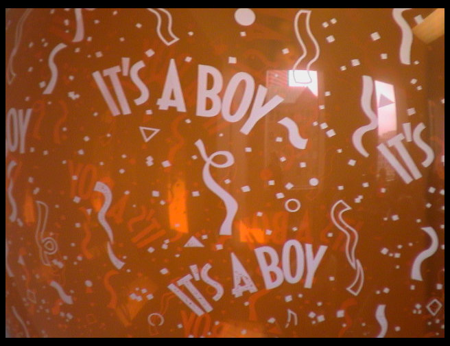 We always knew it was going to be a boy.