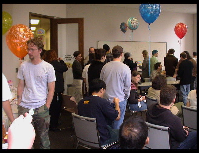 Heck, I think more people came...did all these people work at N2H2?