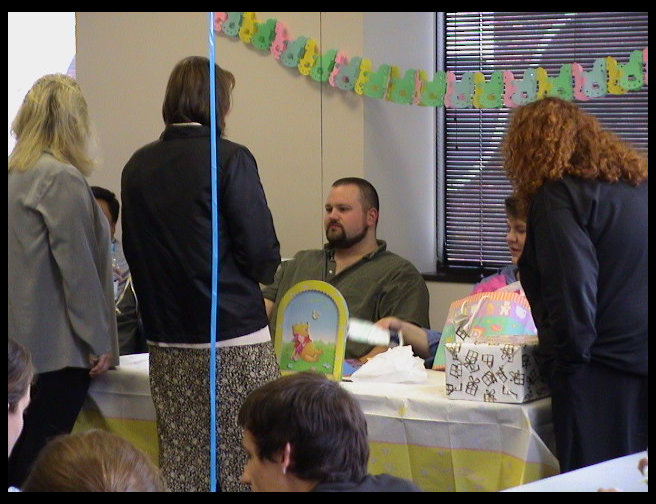 Now Sarah is in the picture too.  