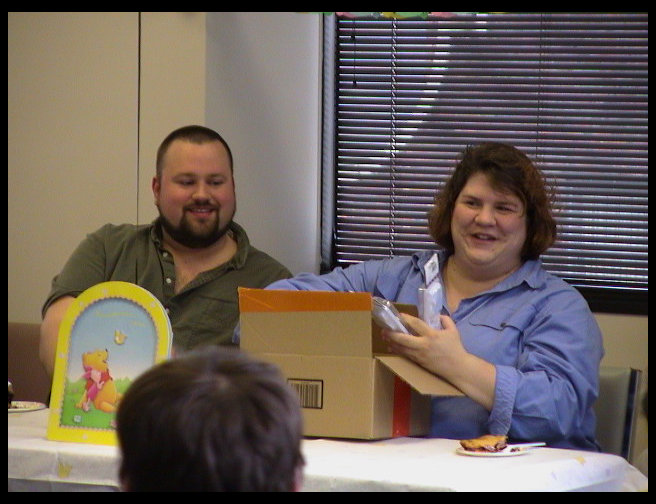 No cigars, just more baby stuff.