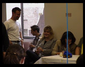 Mark, Garrett, Jessica and Kathy enjoying the party.