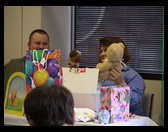 Stuffed animals...cool.