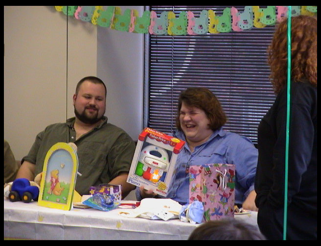 Cool a piano...will our son be musically inclined?  