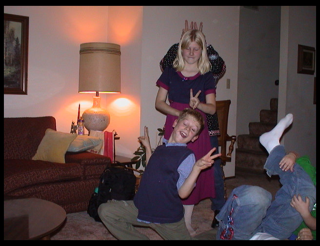 Look at these entertainers.  