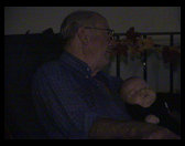 Grandpa Trogdon and Logan.