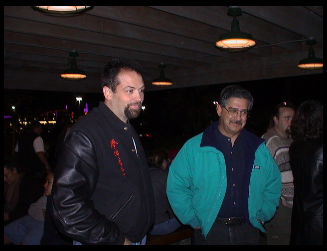 Mr. Tom Graves and Mr. Sepulveda engaging in conversation.