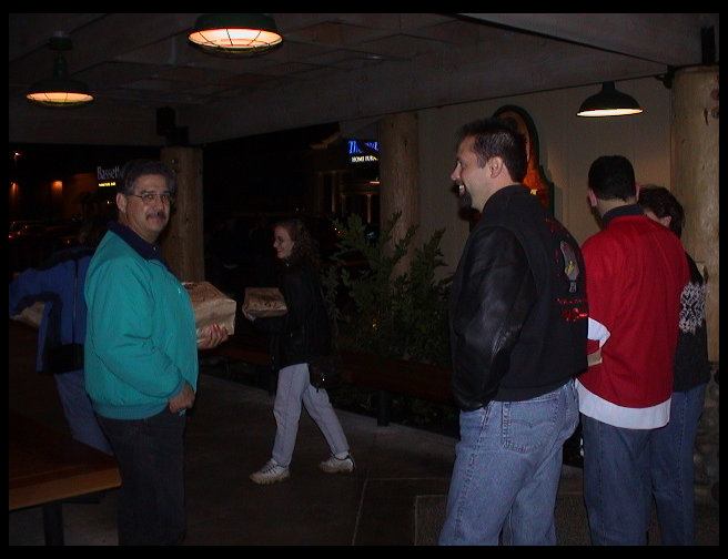 Getting ready to head home.