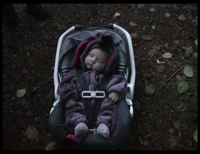 Hey Logan, wake up it is time to Trick-or-Treat.