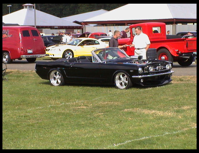 Someone destroyed this old Mustang, IMO