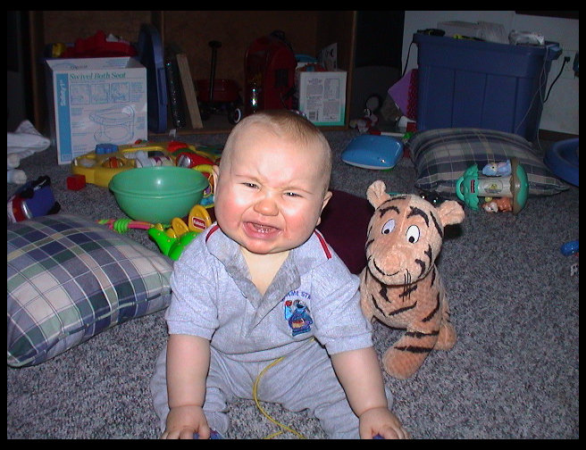 Uh Oh, Logan does not look happy.