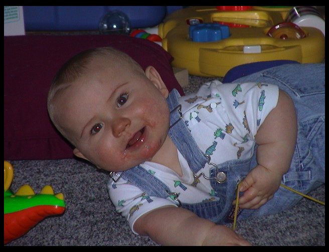 See, he really likes them.