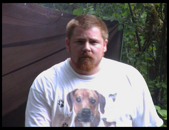 Mark looking like his happy self.