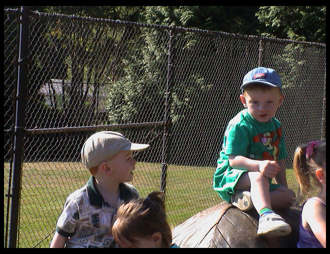 Walter and Jared at Pt. Defiance.