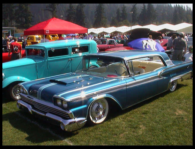 Chopped and lowered '59 Ford