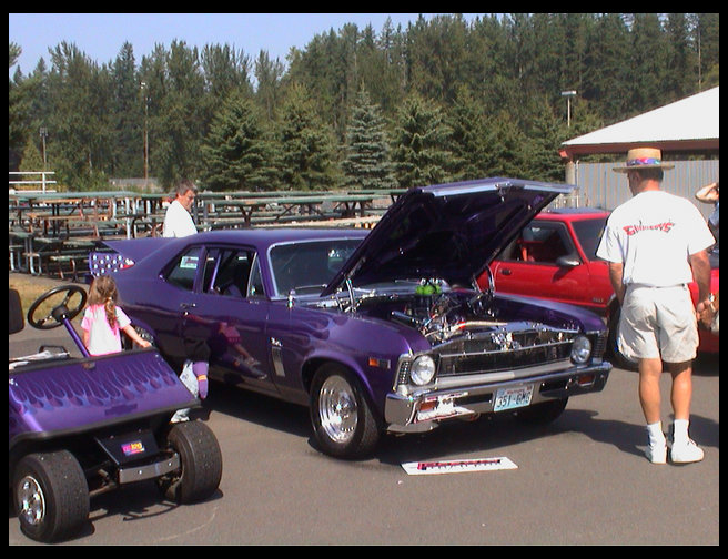 Nother nice '72 with matching golf cart