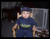 He looks like such a big boy here.