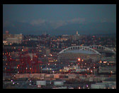 Another beautiful shot of Seattle on Christmas Eve.