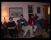 Elsa, Zac and Greg spending time together Christmas Eve.