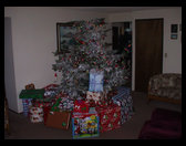Look at all those presents.