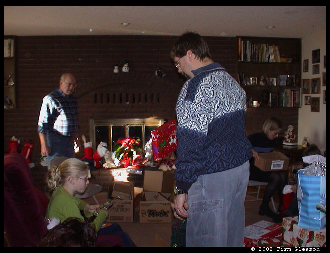 Lsa got more and more hiking stuff in her stocking.