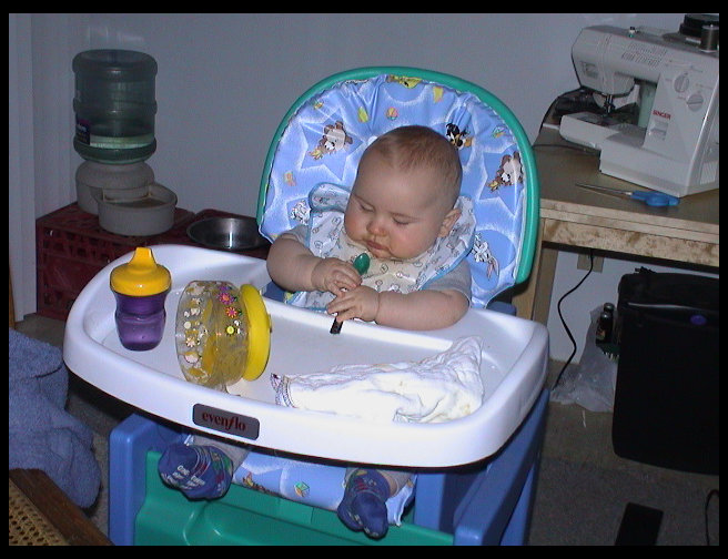 Trying to feed yourself?