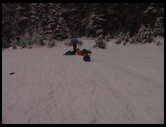 There goes the Trogdon family.