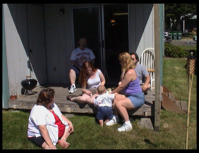 Pasha's birthday at Juliet's house.