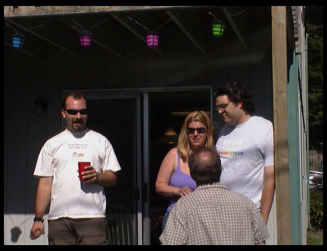 Pasha, Debbie, Matt (Juliet's boyfriend) and Eric.