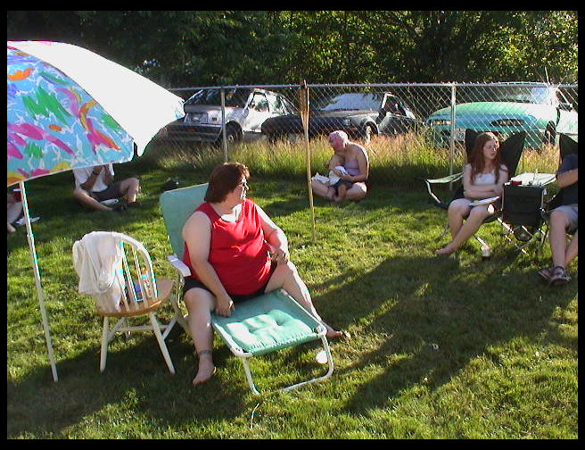 There I am. And Denise.