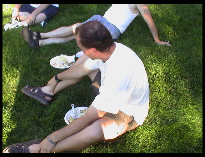 Pasha enjoying his birthday.