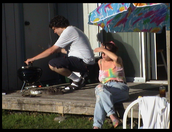 Matt and Juliet still cooking.